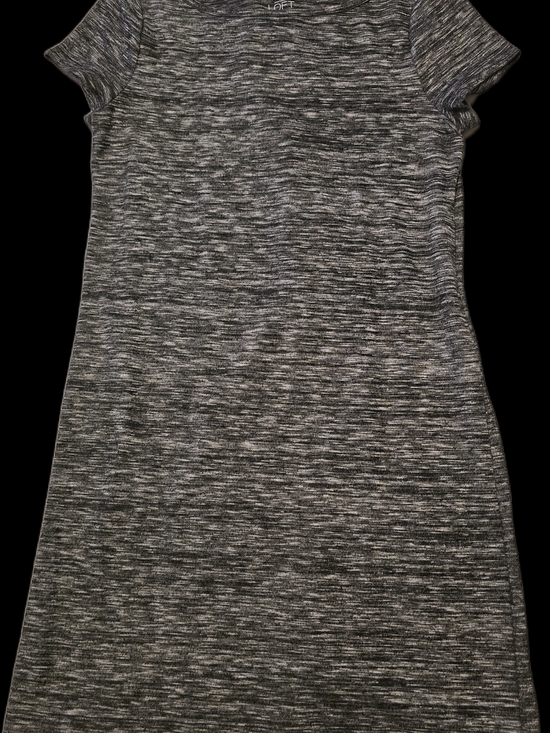 LOFT Dresses & Skirts - LOFT Gray Space-Dye Short Sleeve Dress - Size Medium